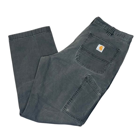 Carhartt Other - Carhartt Black Rugged Relaxed Fit Work Utility Pants 36x32
